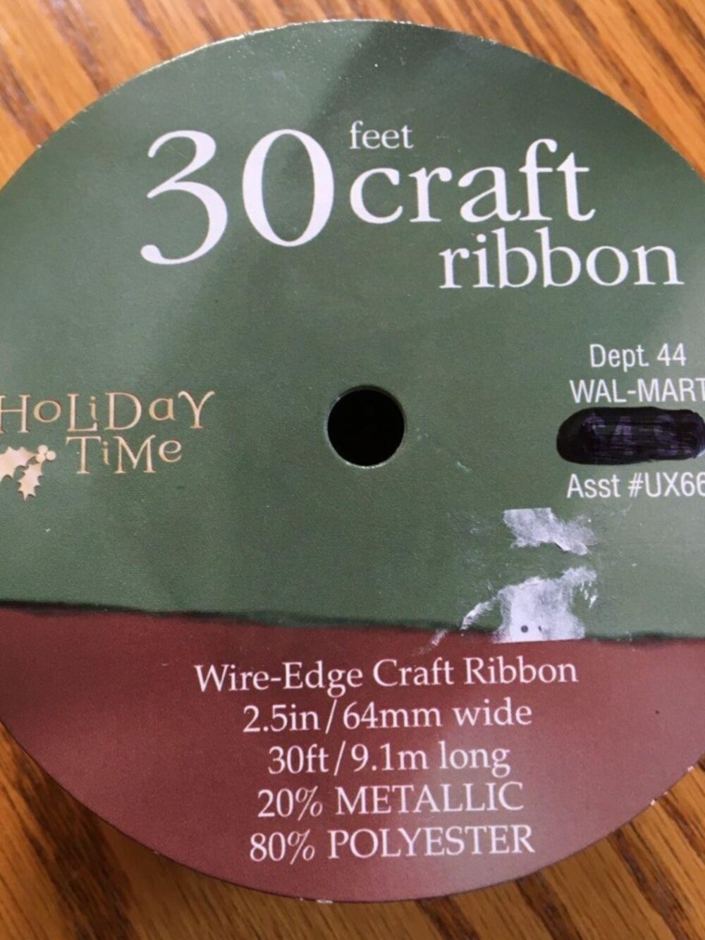 Plaid Craft Ribbon - Picture 2 of 2